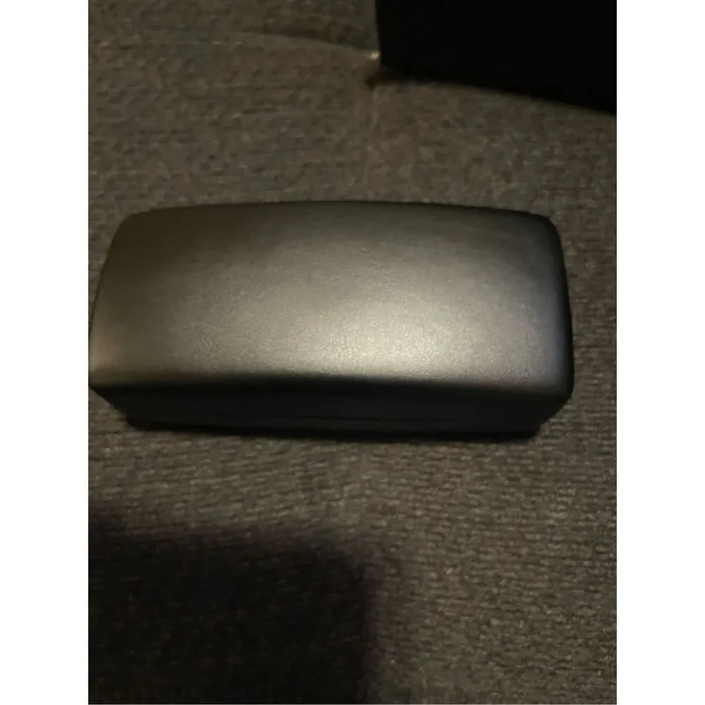 Versace Velveteen Interior Black Sunglasses Case Hinged Hard Cover Case Only